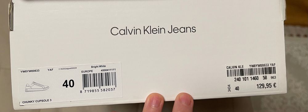 Trampki 40 Calvin Klein