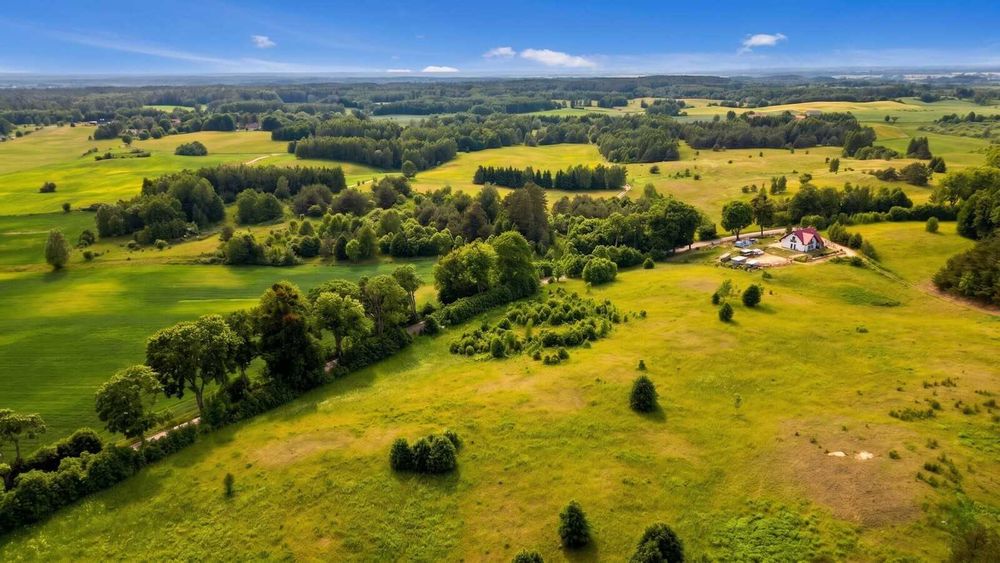Działka 3026 m² Pupki – blisko lasu