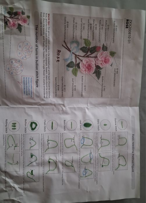Kit de arte de bordar