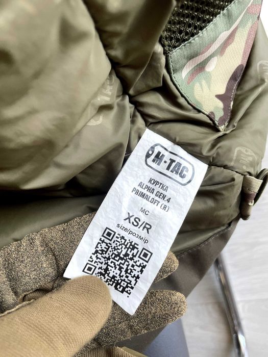 M-Tac куртка зимова Alpha Gen.IV Pro Primaloft Multicam XS/R та штани Alpha Pro Primaloft MC S/R