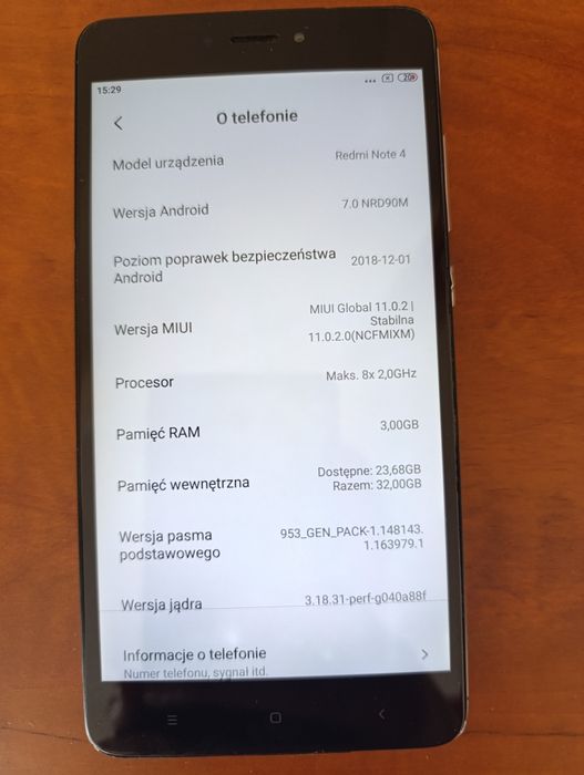 Xiaomi redmi note 4