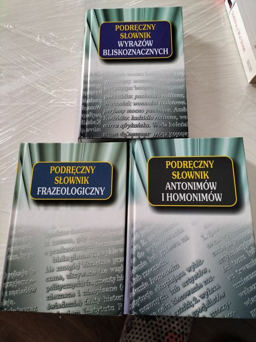 Książki słowniki,
