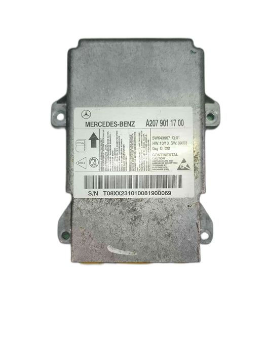 Centralina Airbag MERCEDES-BENZ E-CLASS Coupé A2079011700 (OEM) | 5WK43967 (OEM)