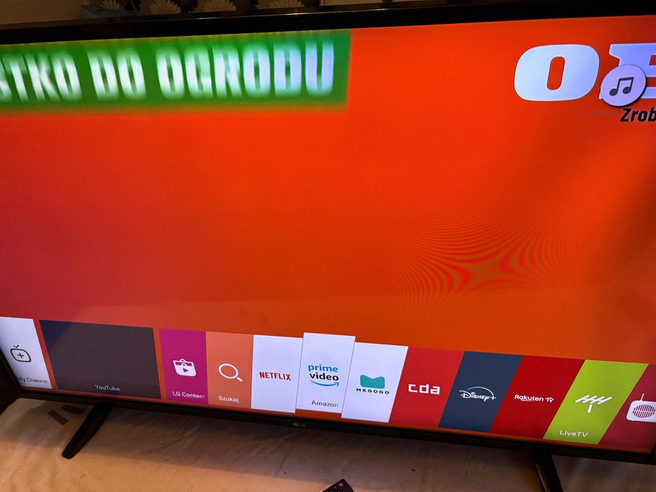 LG 49 cali z funkcją Smart Netflix YouTube + dvb-t2 hevc.265