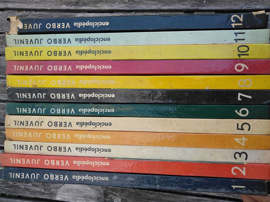 livro: "Enciclopédia Verbo Juvenil", 12 volumes