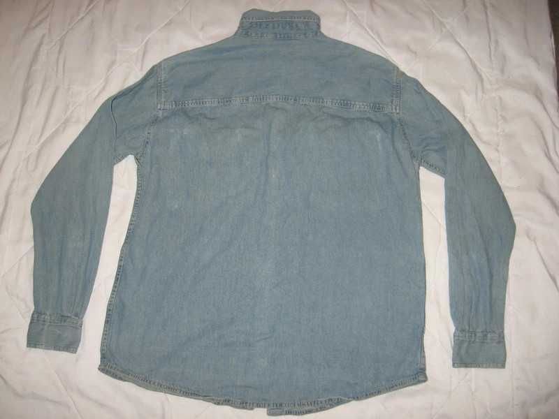 Koszula jeansowa dżinsowa długi rękaw dżins jeans Southern M klata 120