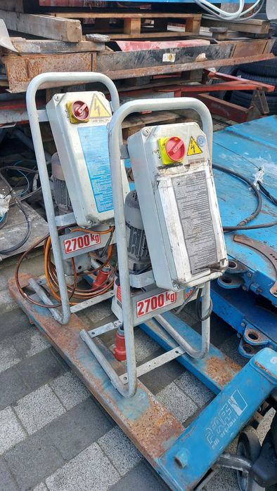 Podnośnik warsztatowy nożycowy RAVAGLIOLI 1400 B-BP 2700 kg