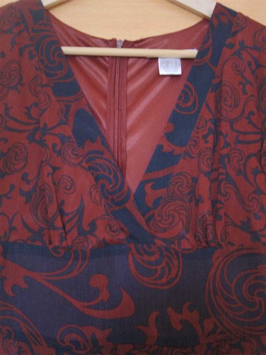 Vestido estampado La Redoute (NOVO)