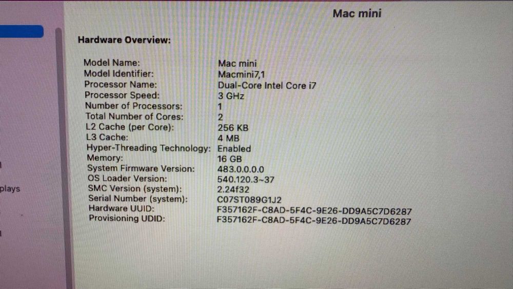 Computador Apple Mac mini (Late 2014)