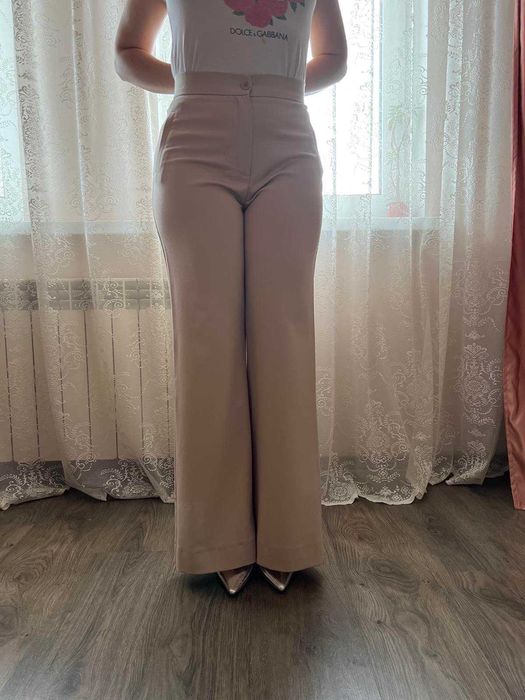 Теплые модные брюки