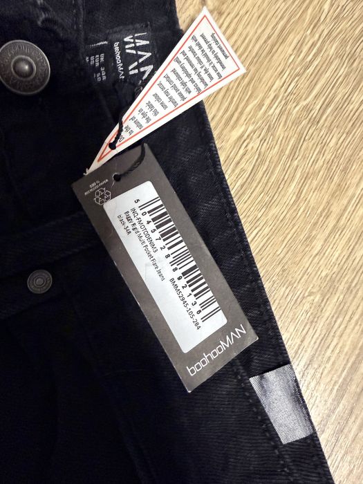 Spodnie jeansy cargo baggy
