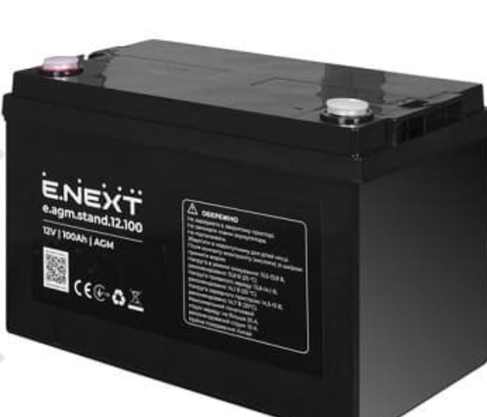 Акумулятор AGM. 100А/год