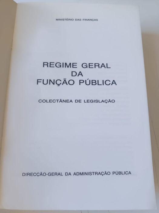 Regime geral da função pública