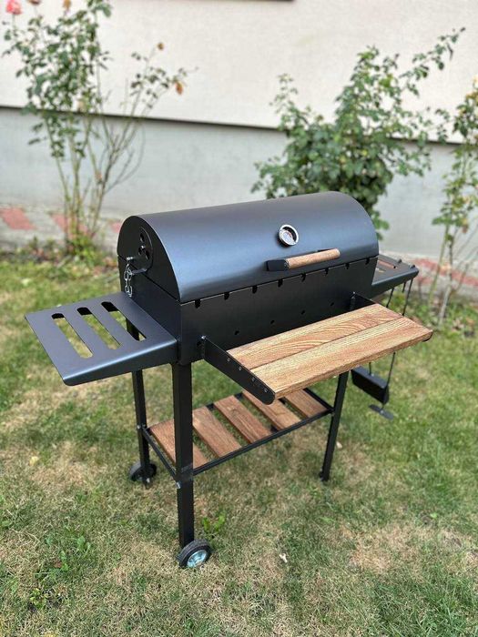 ХІТ СЕЗОНУ!Мангал з кришкою барбекю решіткою для гриля метал 4 мм