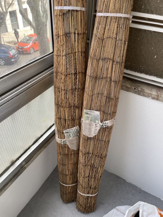 Palhotas madeira 1,5x3m