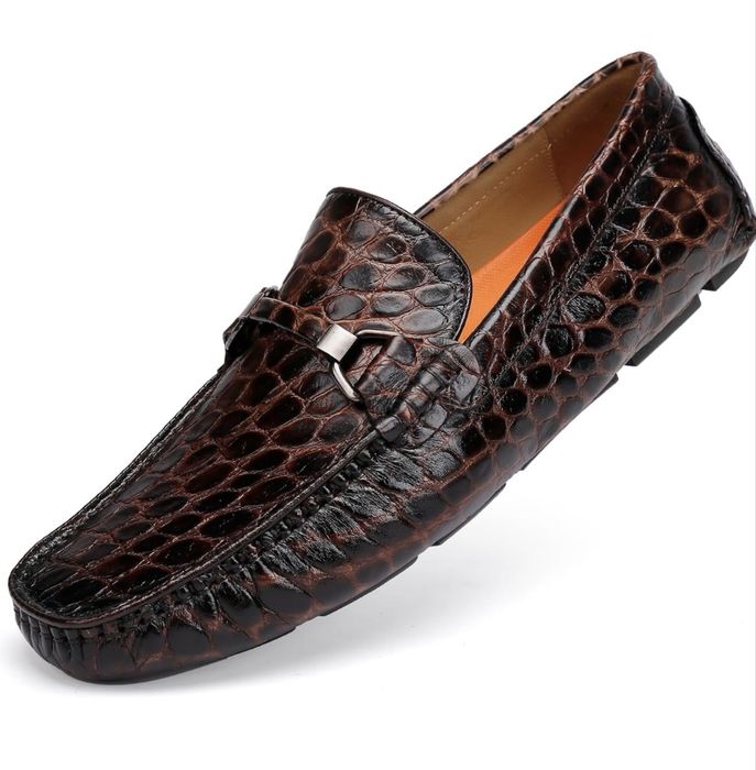 Buty męskie 45,5 skórzane, loafersy męskie