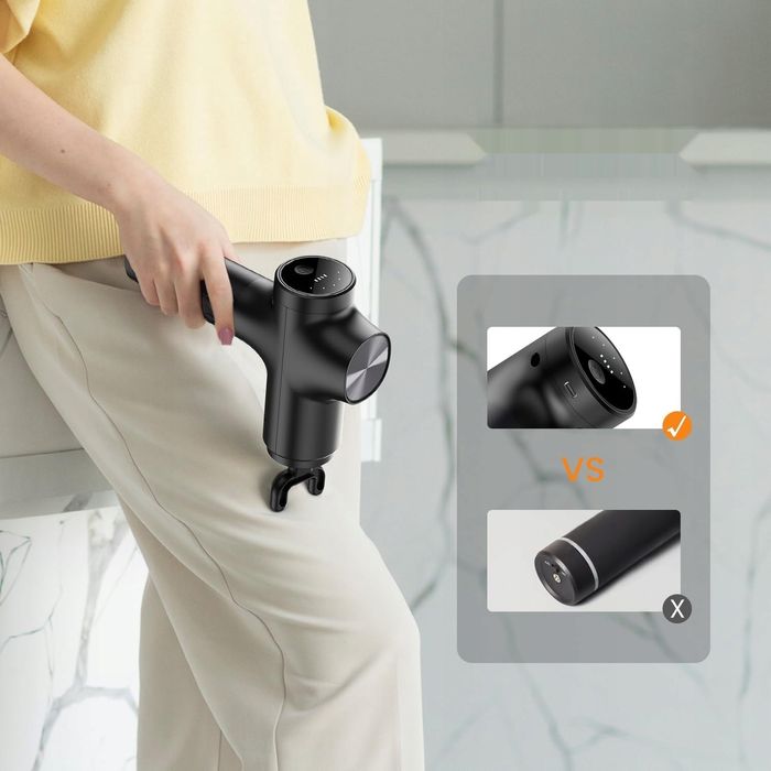 Masażer Mebak Chic Pistolet do masażu 8 głowic