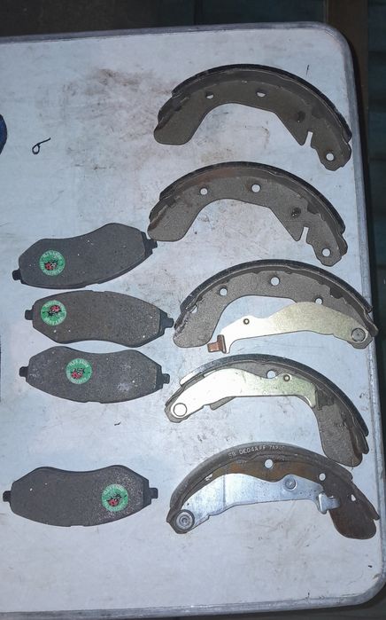 Тормозные кошки на шевроле авео 1.5