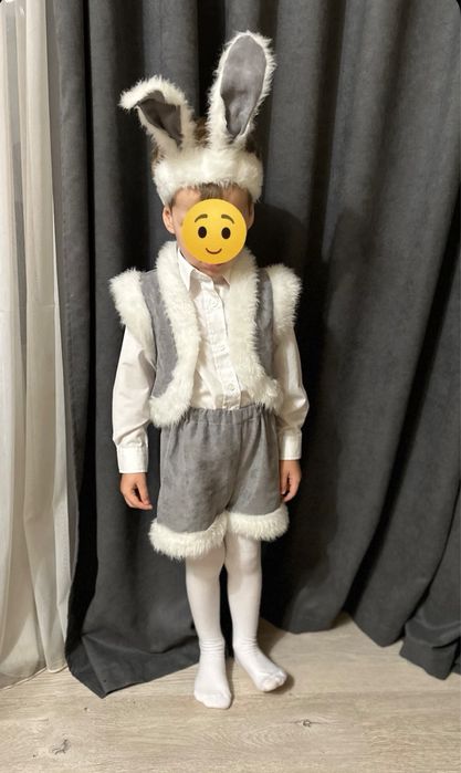 Костюм зайчика на 3-5 рочків ,зайчик.зайка