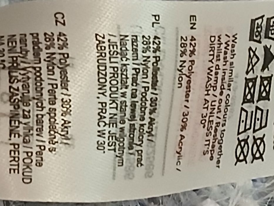 Sweter damski z  golfem, F&F,M/XL,( g)