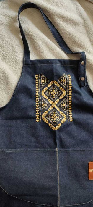 Чудовий подарунок на свята! джинсовий фартух!