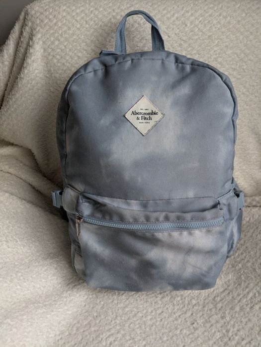 Plecak 42cm x 30cm. Niebieski. Abercrombie &Fitch