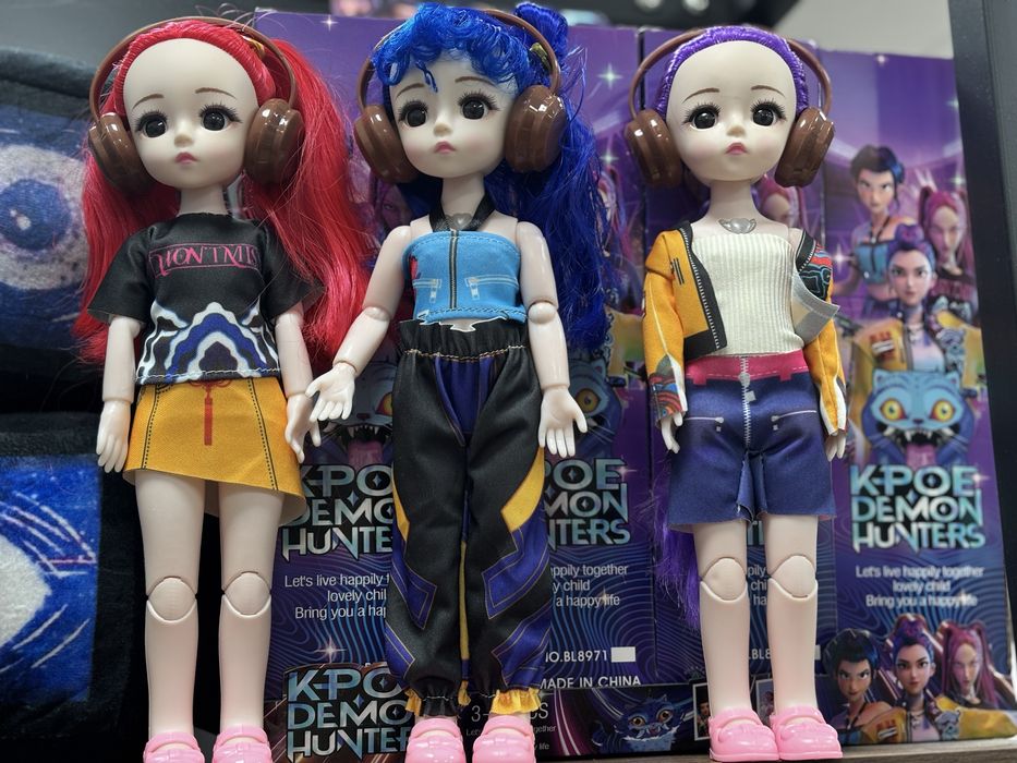 Музичні ляльки K-Pop Demon Hunters Кейпоп мисливці на демонів 30 см