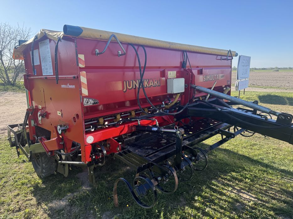 Сівалка Зернова Дискова 3-метри Simulta Junkkari 3000T як Vaderstad