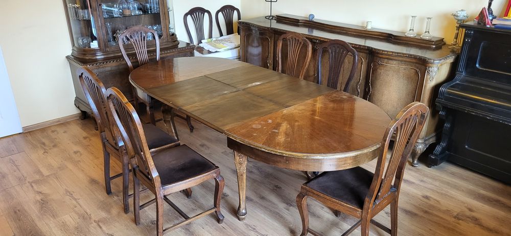 Stare Meble  JADALNIA Komplet