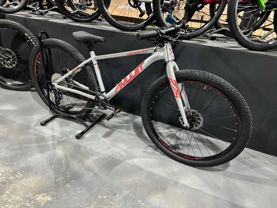 Super rower juniorski 27,5 Amulet Youngster Deore, hydraulika 10 kg