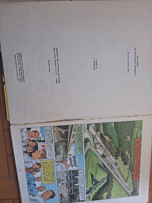 3 livros Michel Vaillant finais anos 70