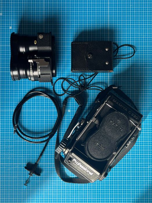 Mamiya C330 Professional + 80/2.8 aparat średni format TLR