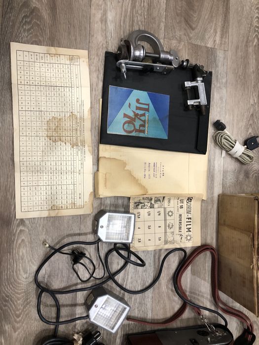 Луч-70 фотовспышка в коллекционном состоянии