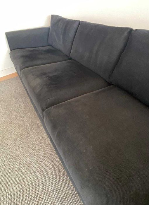 Sofá VIMLE IKEA 3 lugares azul escuro