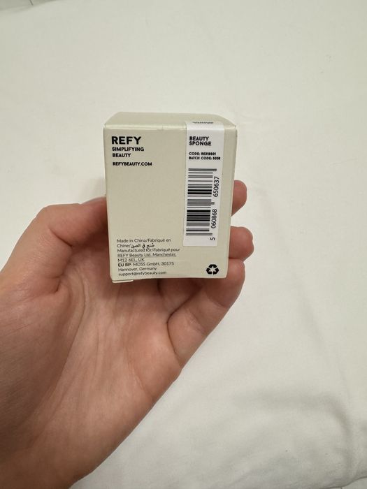 Cпонжик для обличчя beauty sponge REFY