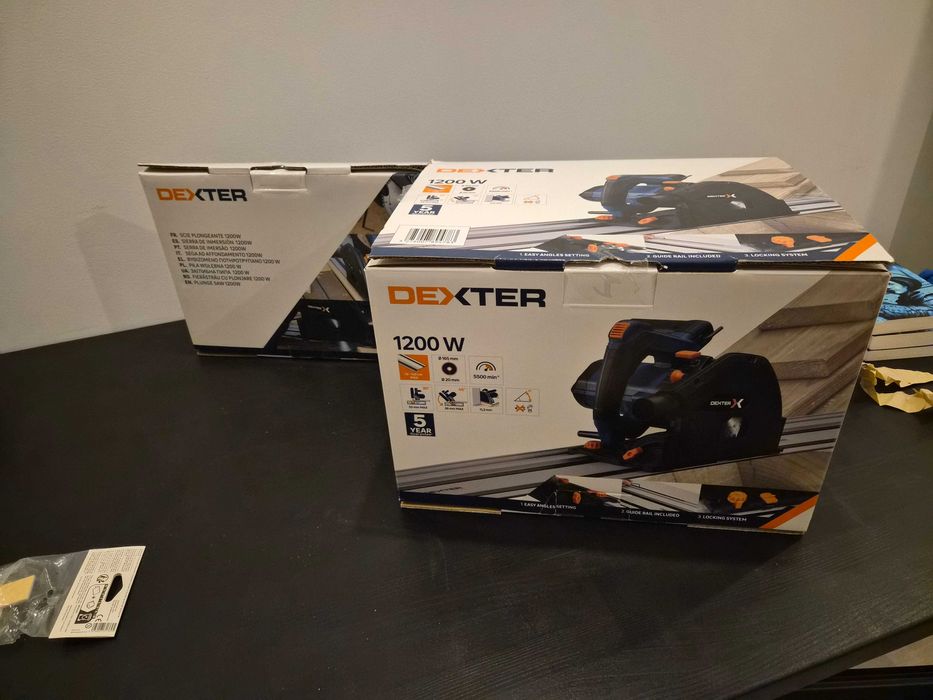 Serra de Imersão com guias Dexter 1200W - Como nova