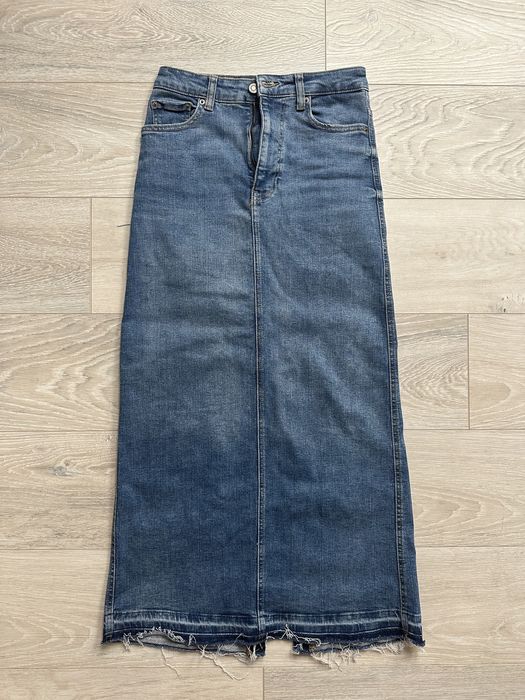 Spódnica dżinsowa maxi Zara