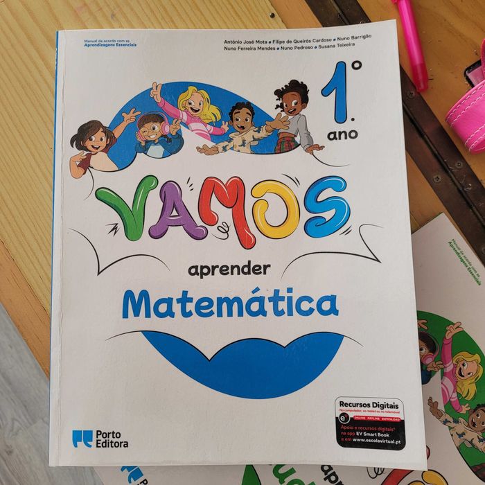 3 Manuais Vamos 1°ano