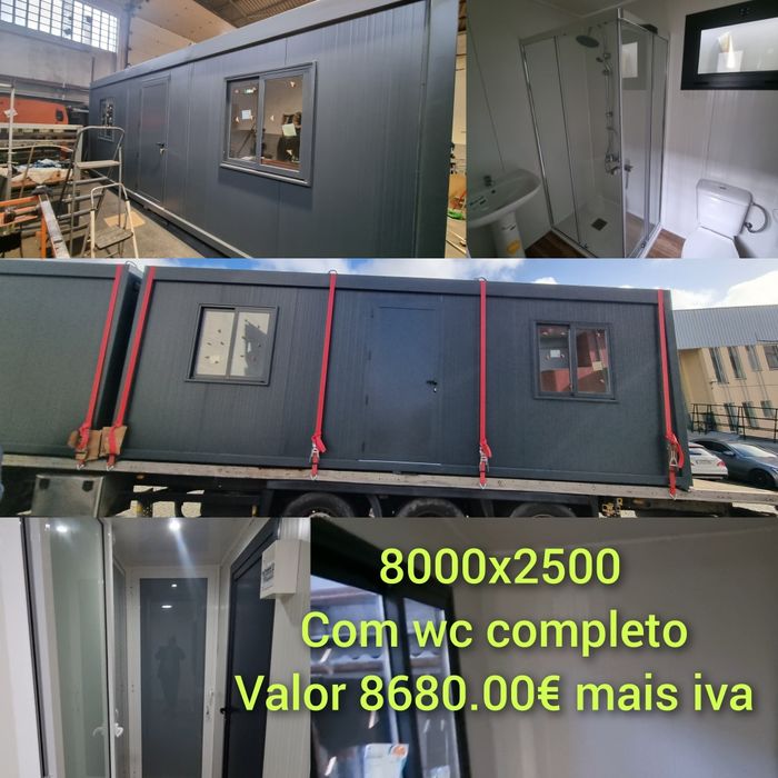 Stand vendas, contentor,bungalow, escritórios