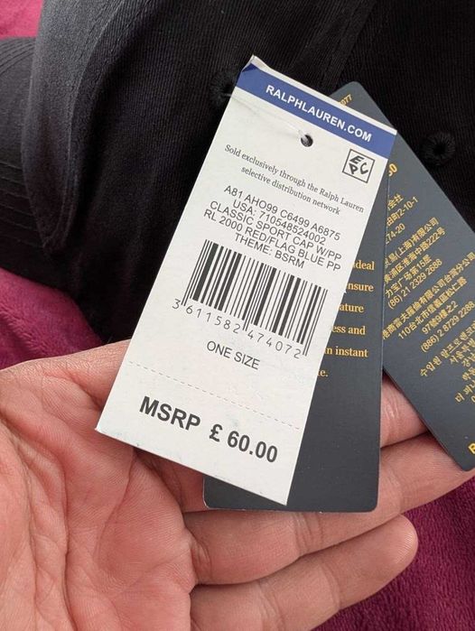 Czapki z daszkiem nowość Polo Ralph Lauren bejsbolowki czapka
