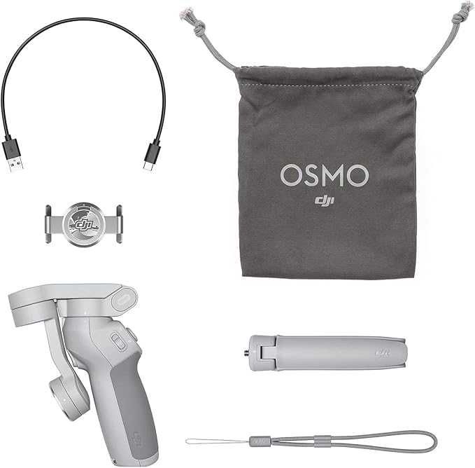 Gimbal DJI OM 4, Estabilizador com tripé para smartphones
