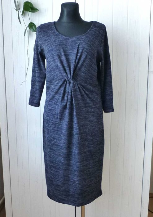 Dorothy Perkins Maternity dzianinowa zimowa sukienka ciążowa L