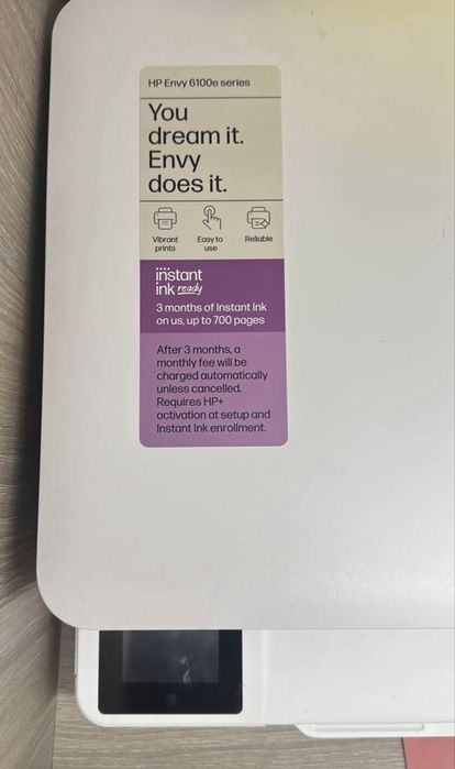 Impressora hp envy NOVA!