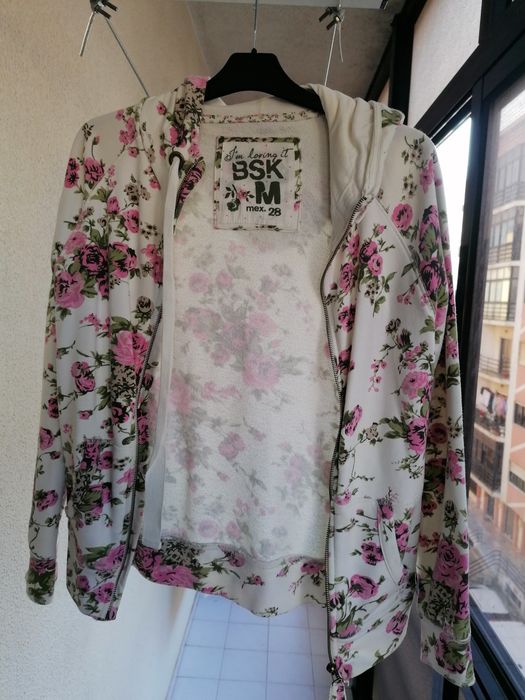 Casaco berska às flores