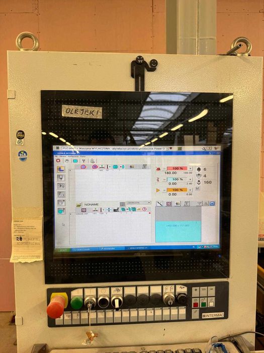 Stół do Cięcia Szkła INTERMAC GENIUS 37 CT-RS – 2011r. – stół CNC do rozkroju szkła | BARDZO DOBRY STAN