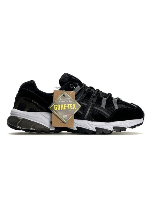Кросівки осінні ASICS Gel-Sonoma 15-50 Gore-Tex Black/White premium | Кроссовки Асикс чоловічі