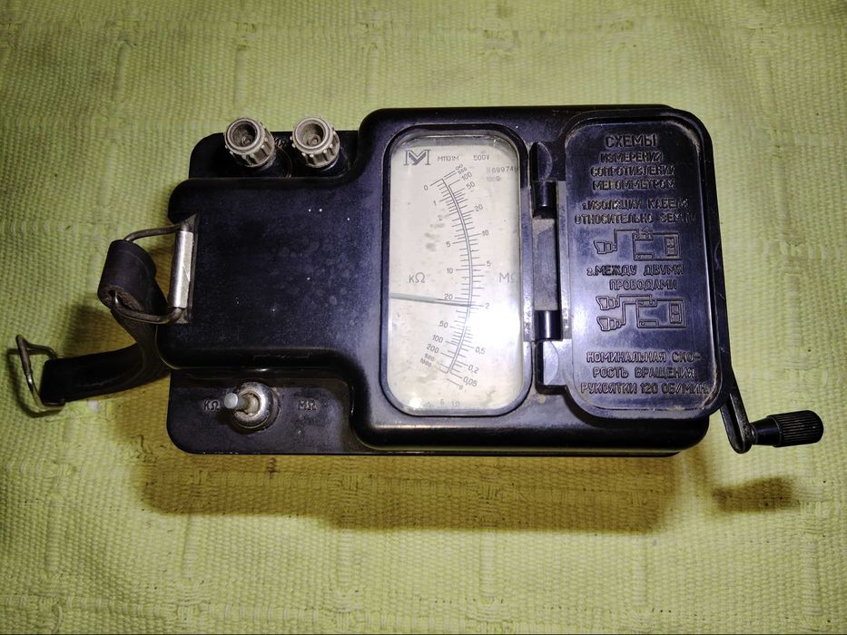 Эксплозиметр ЭТХ-1 Мегаомметр М1101М Реле времени ВЛ-56 УХЛ4 СССР