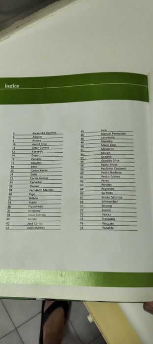 Livros sobre craques do sporting