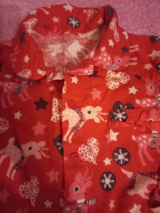 Піжама новорічна 5-7р. Світер для дівчинки