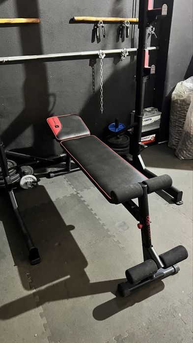 Banco de Musculação Dobrável, Inclinável, Abdominais -  Fold